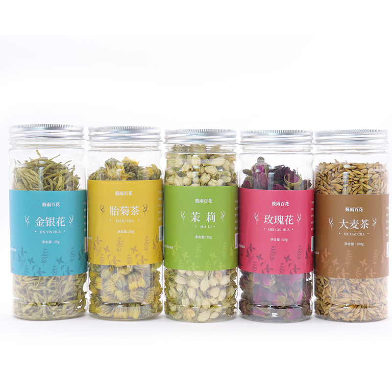 Bottled Herbal Flower Tea Blend Jasmine Goji Cassia Seed Honeysuckle 200g Sugar Free Daily Wellness Infusion - Image 5
