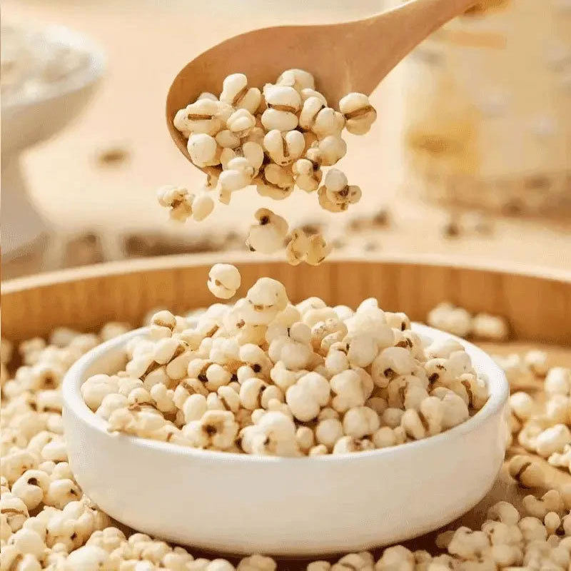 Roasted Yi Mi Ren (Coix Seed) — Dry-Fried Job's Tears for Daily Tea & Congee - Image 4