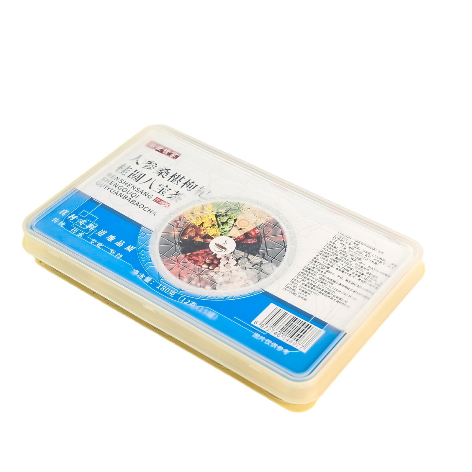 Guiyuan Eight Treasures Tea Gift Box 12g x 15 Mini Cans Sugar Free Cold Brewed Flower Tea - Image 5