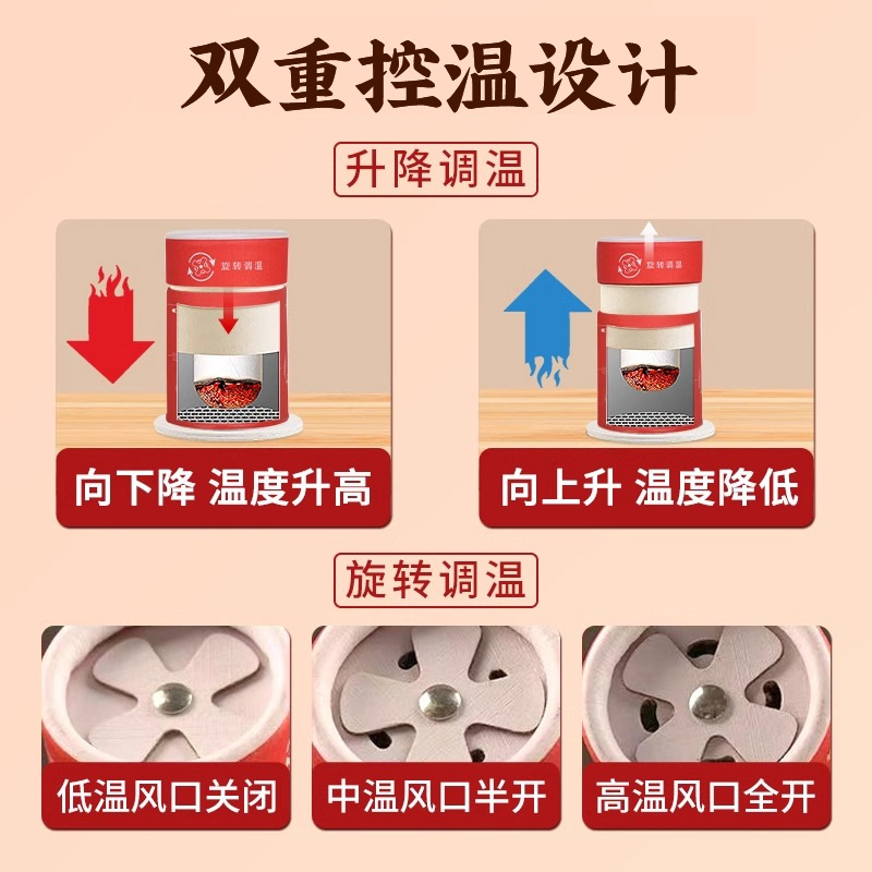Portable Single Hole Moxibustion Tube Mini Hanging Moxa Stick Holder for Home Warming Care - Image 4