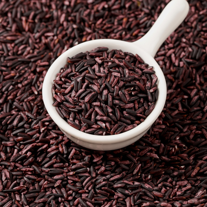 Yunnan Terrace Purple Rice Old Variety Fresh Crop Glutinous Purple Rice Whole Grain 500g Bag - Image 4