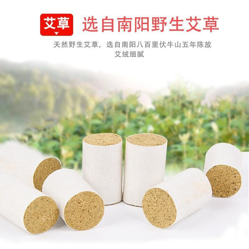 Moxa Cones 54 Pieces Aged Mugwort Rolls for Moxibustion Home Use - Image 3