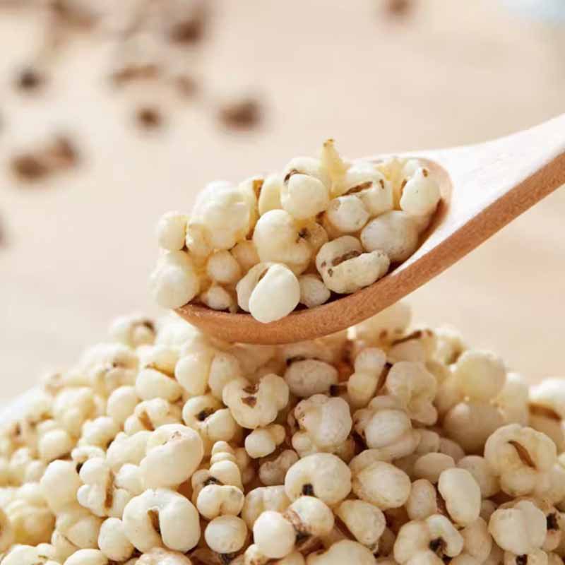 Stir-Fried Coix Seed Yi Yi Ren 100g Bag Dried Job's Tears for Tea Soup and Congee - Image 3