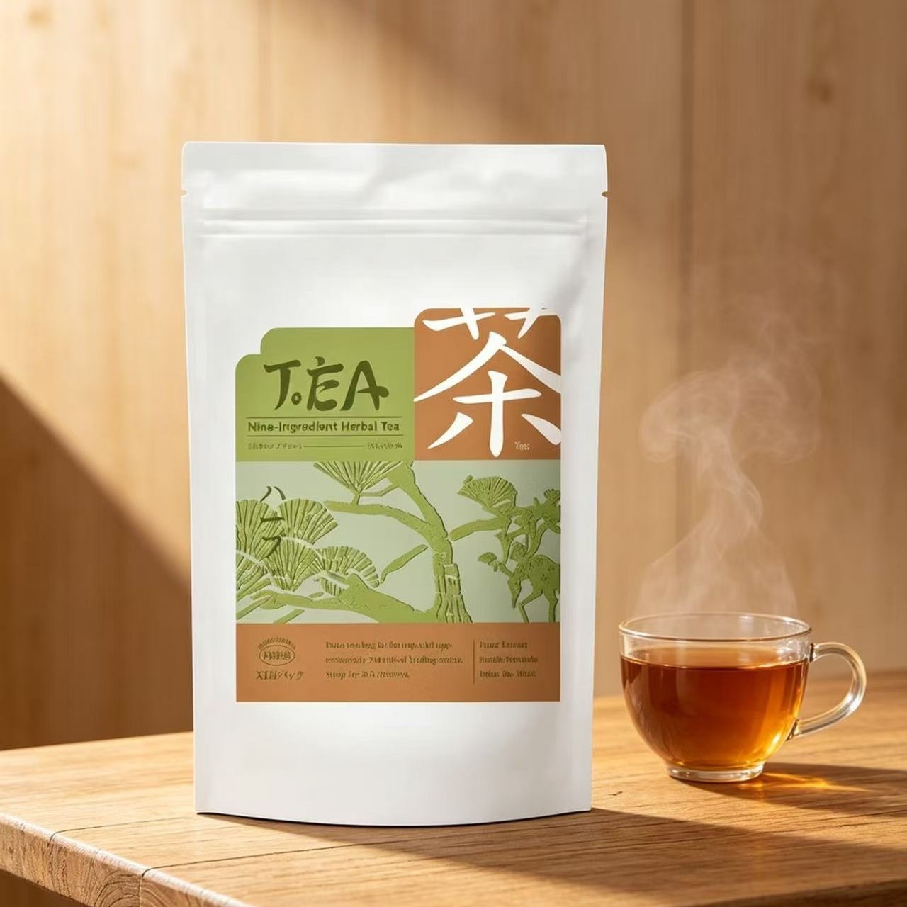 Nine Herb Floral Tea Blend 60g Cold Brew Herbal Tea Mild Plant Tea for Daily Wellness - Image 4