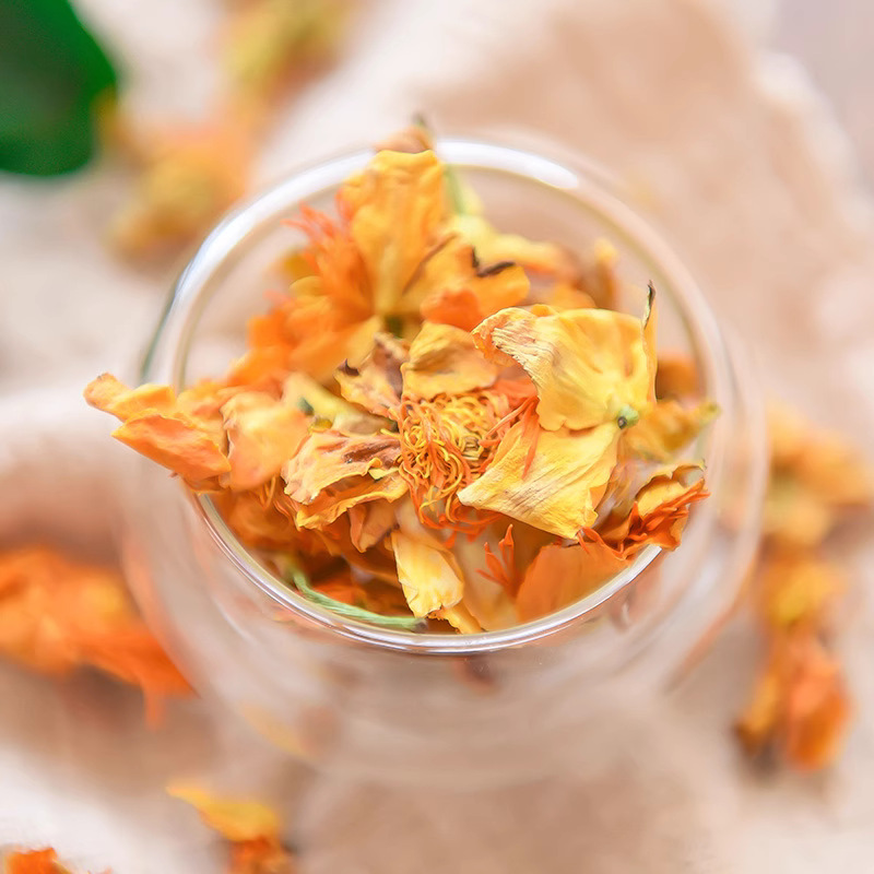 Dried Globe Flower Tea Jin Lian Hua Loose Herbal Flowers 500g Bulk Wholesale - Image 4