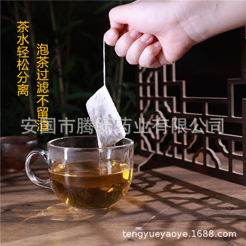 Drawstring Nonwoven Herbal Filter Bags for Decoction Tea Soup and Braising White 5.5x7 cm - Image 3