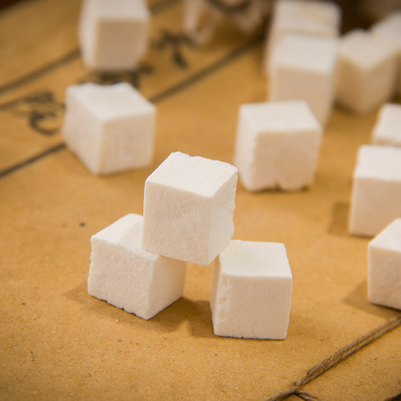 Poria Fu Ling 茯苓 Dried Cubes 500g Sulfur Free for Tea Soup and Decoction - Image 4