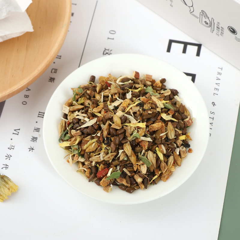 Chrysanthemum Cassia Seed Tea Bags Ju Hua Jue Ming Zi Herbal Blend 150g Box 30 Sachets - Image 2
