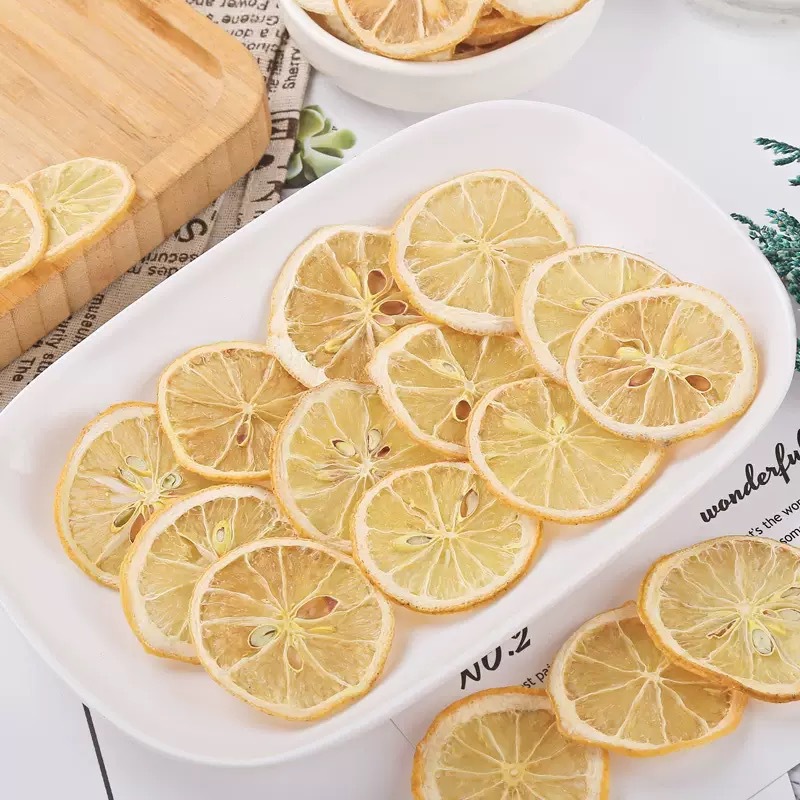 Dried Lemon Slices 500g Ning Meng Pian Herbal Fruit Tea Sugar Free Sun Dried Jar Pack - Image 3