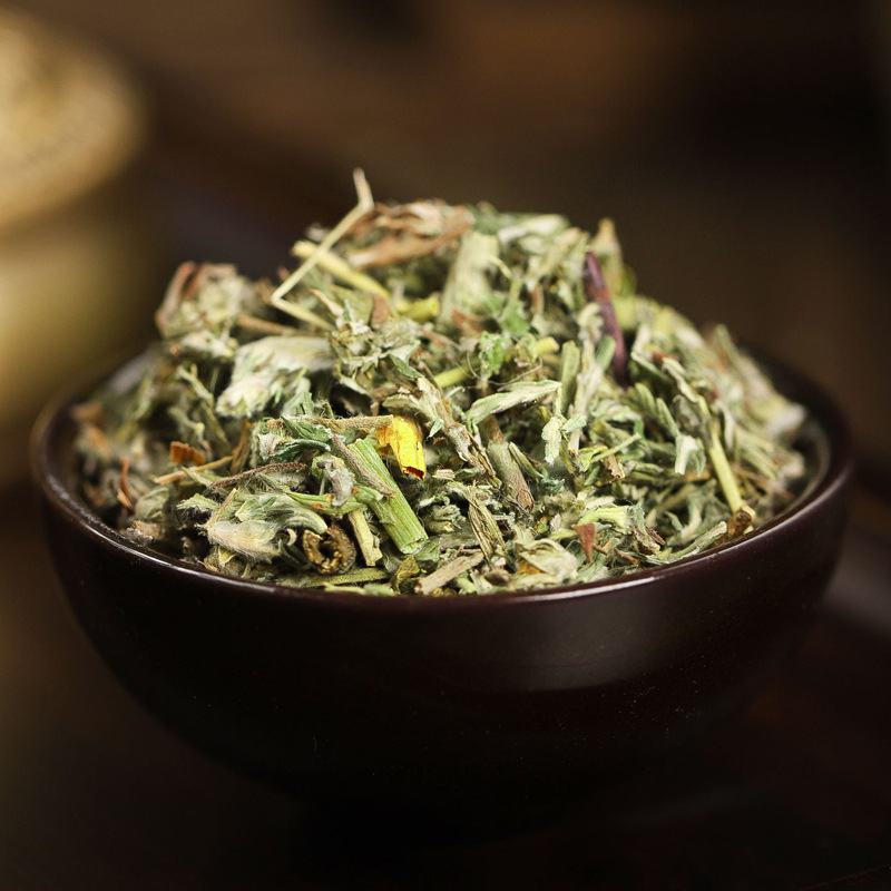 Fan Bai Cao Di Gu Pi Herbal Tea Blend Potentilla Discolor and Lycium Root Bark 250g Bag - Image 2