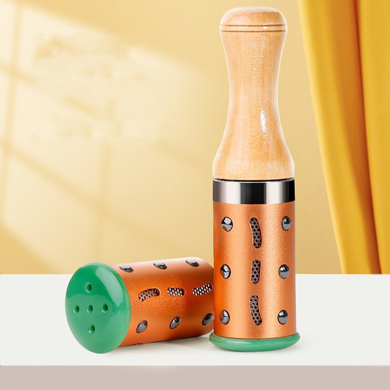 Bian Stone Facial Moxa Roller Wand Portable Eye Massage Tool with Moxa Sticks for Spa and Home Warm Therapy - Image 3