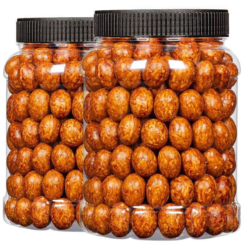 Fish Skin Peanuts Crispy Soy Glazed Snack 500g Nostalgic Chinese Peanut Treat - Image 5