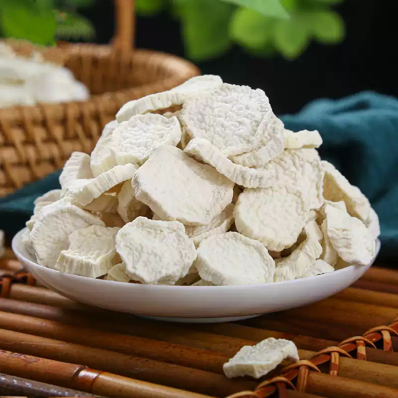 Dried Chinese Yam Slices Tie Gun Shan Huai Shan 500g Sun Dried Henan Rounds for Soup and Congee - Image 4
