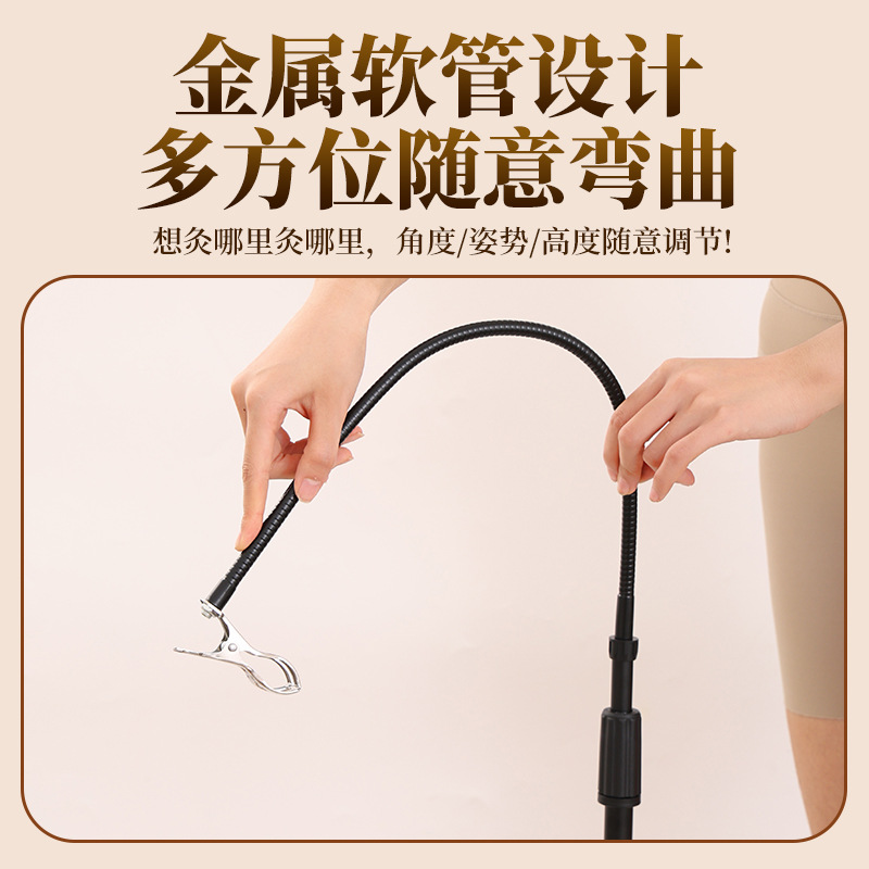 Moxa Stick Holder Floor Standing Moxibustion Support Rack for Home Use with Thick Moxa Rolls and Thunder Fire Moxa - Image 4