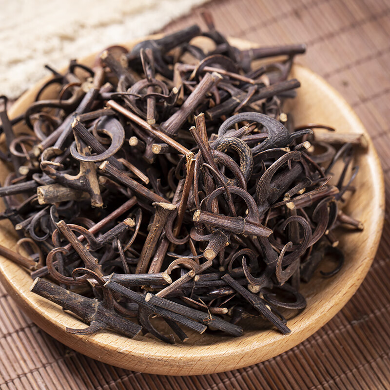 Gou Teng Uncaria Stem 500g Dried Hook Vine Herbal Tea Slices for Decoction - Image 2