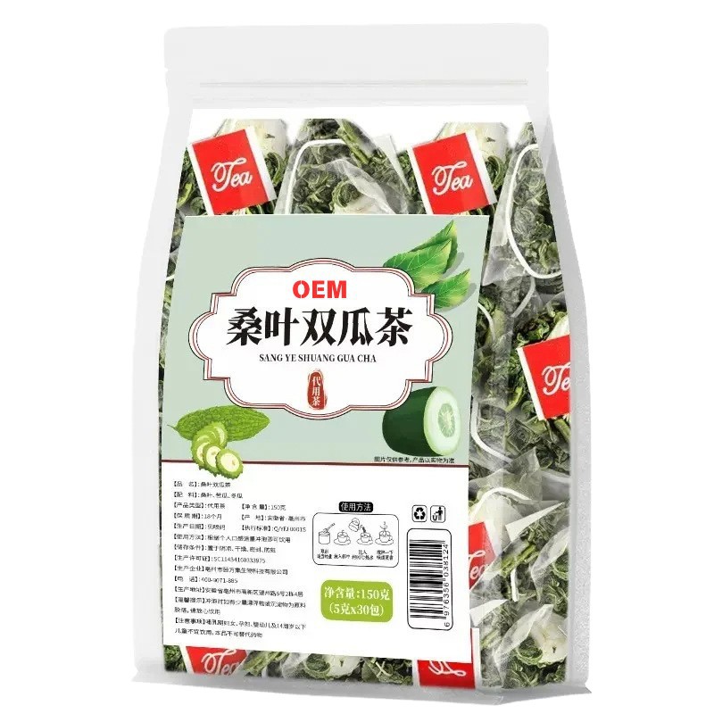 Mulberry Leaf Double Melon Tea Sang Ye Shuang Gua Cha 50 Tea Bags 100g Cold Brew Herbal Blend - Image 5