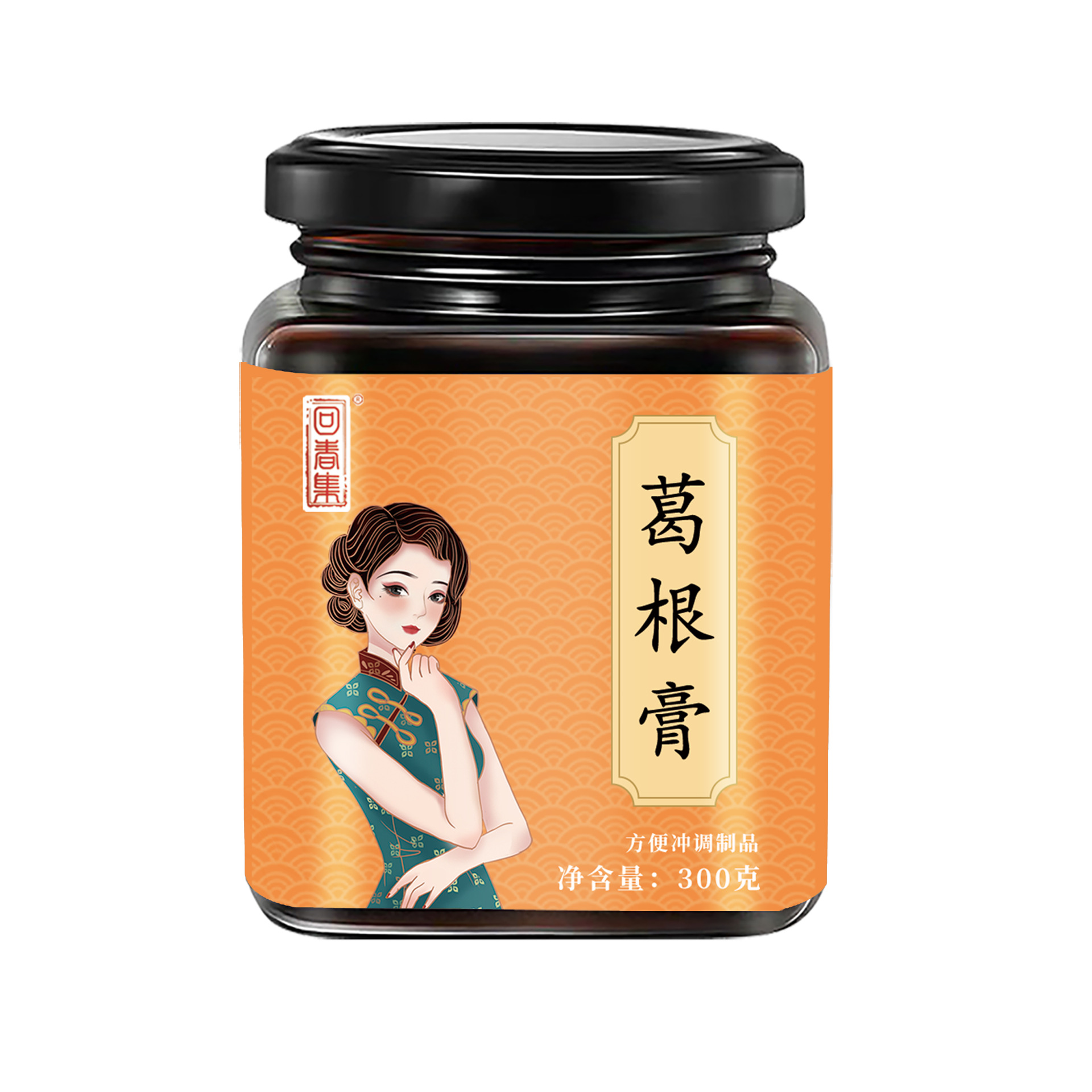 Ge Gen Gao (Pueraria lobata) Herbal Paste — Traditional Slow-Simmered Kudzu Root Formula, 300g Jar - Image 5