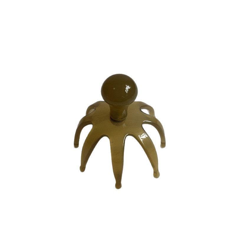 Octopus Head Scalp Massage Comb Meridian Brush Tool for Scalp Care and Relaxation 7 x 6.5 cm - Image 5