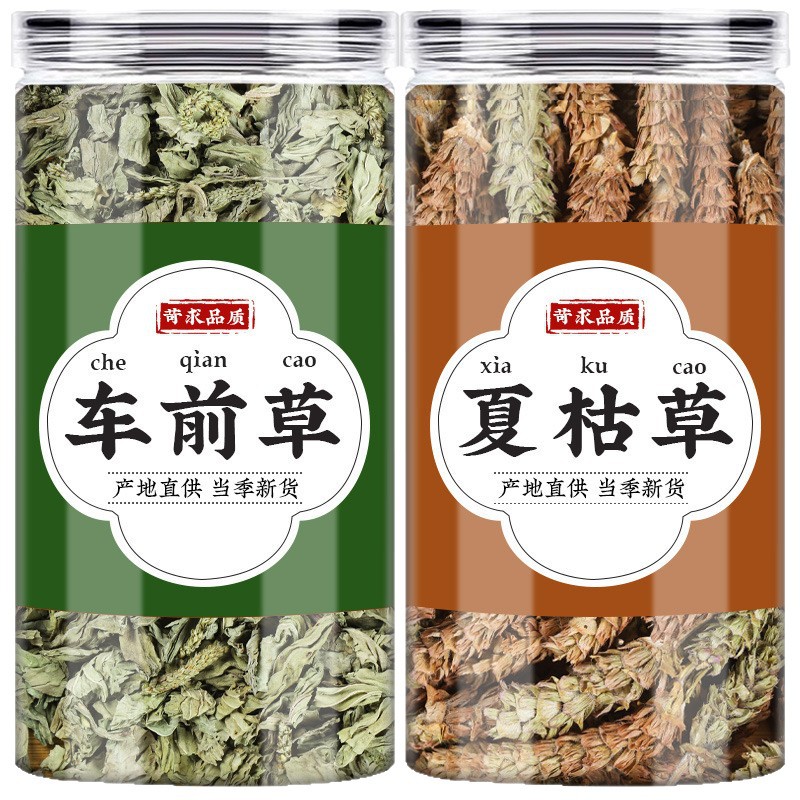 Plantain Herb and Selfheal Blend Che Qian Cao Xia Ku Cao Traditional Herbal Tea 10g - Image 5