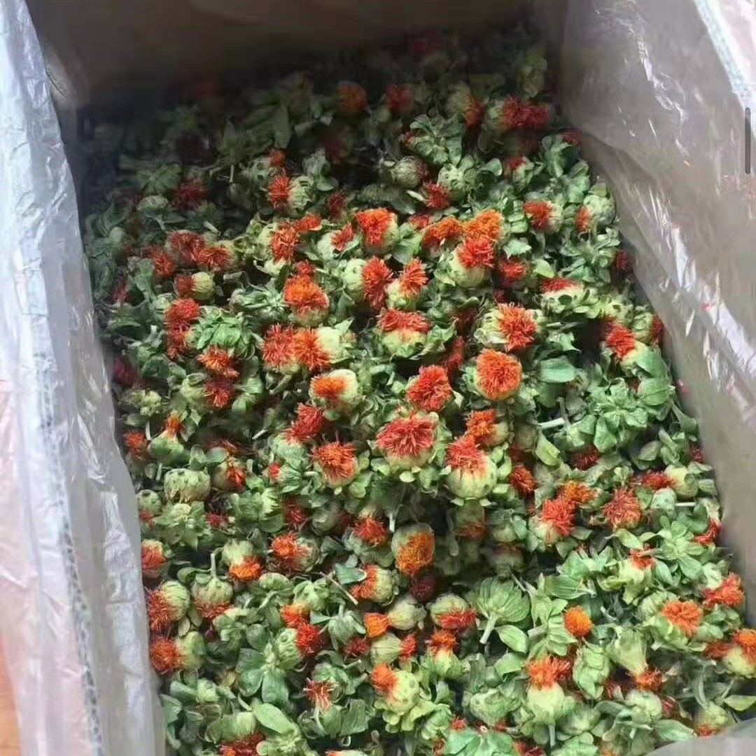 Safflower Flower Heads (Carthamus tinctorius) — Dried Whole Blossoms, Tibetan Origin, 500g - Image 3