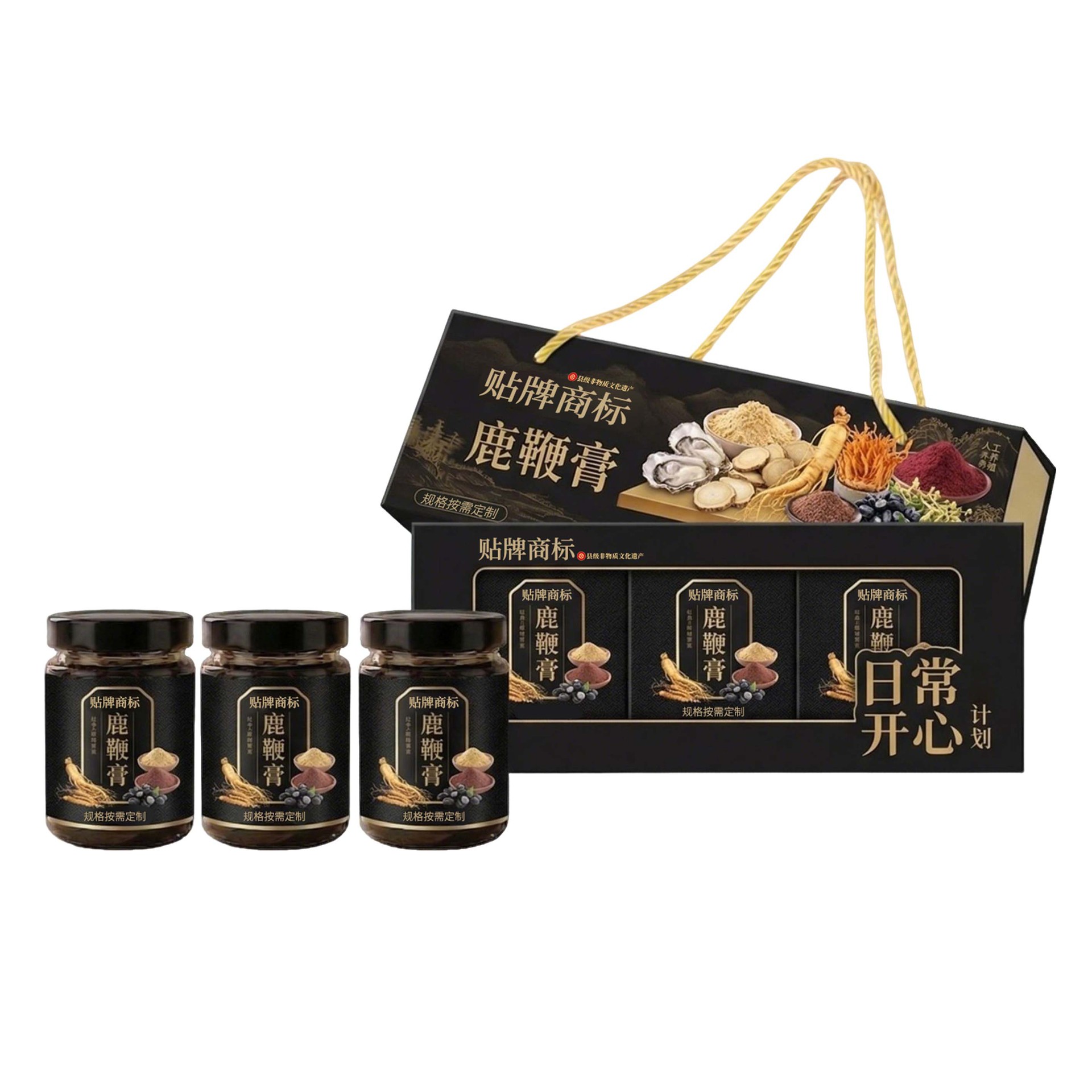 Deer Penis Paste (Lu Bian Gao) with Ginseng & Polygonatum — Custom OEM Herbal Paste - Image 5