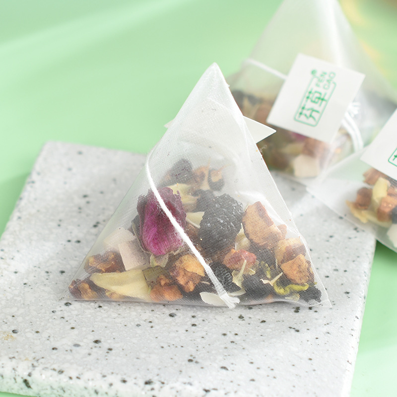 Black Goji Berry Mulberry Rose Tea Bags 120g Daily Wellness Blend with Lily Poria and Jujube - Image 3