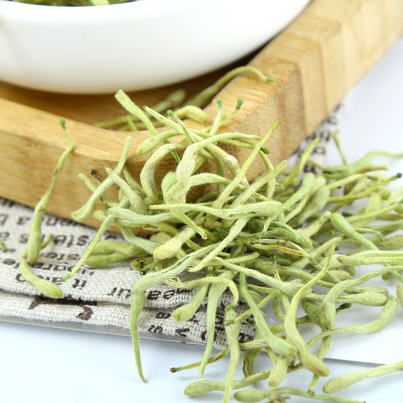 Dried Honeysuckle Flower Jin Yin Hua 500g Bulk Loose Herbal Tea Grade Buds - Image 4