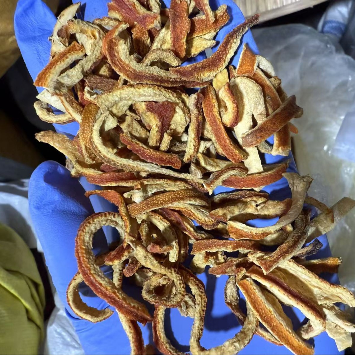 Dried Aged Tangerine Peel Chenpi Strips Sun Dried 500g Traditional Herbal Tea Ingredient - Image 3