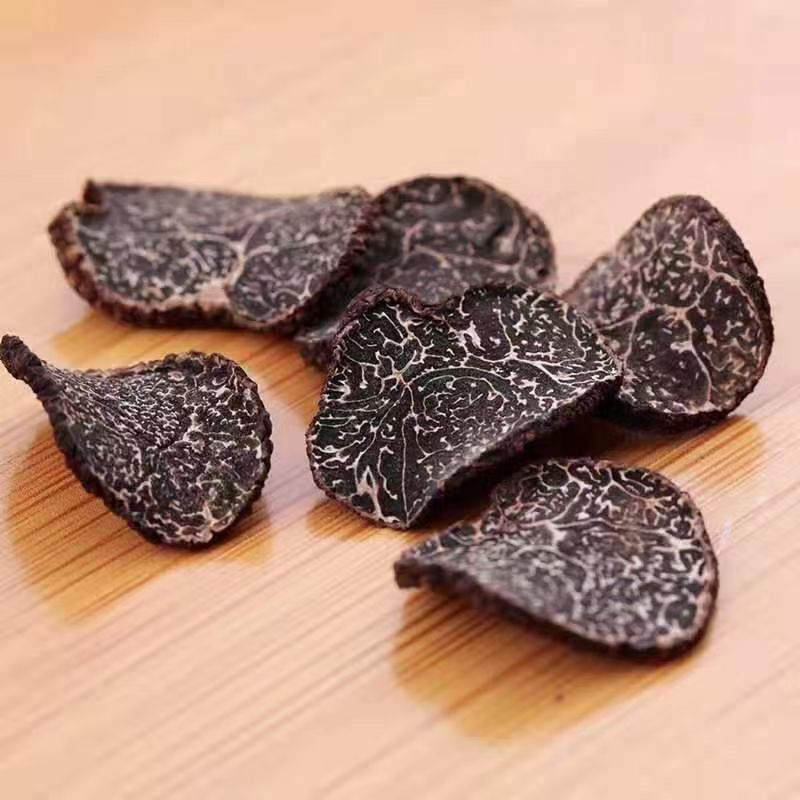 Dried Black Truffle Slices 100g Yunnan Mature Tuber Indicum Culinary Soup Ingredient - Image 3