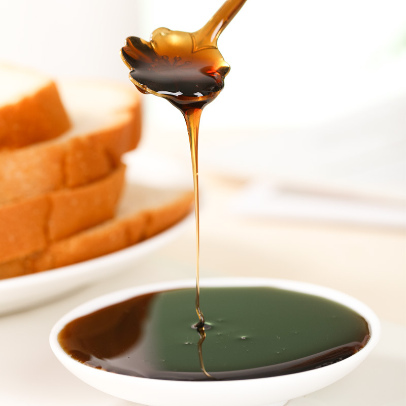 Yunnan Black Honey Raw Honeycomb Honey 500g Jar Wildflower Honey - Image 4