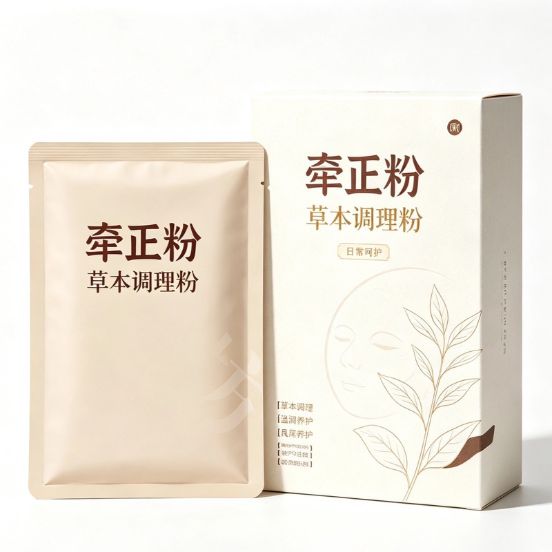 Mian Tan Qian Zheng Herbal Powder Topical Facial Patch 50g Non-Woven External Use - Image 5