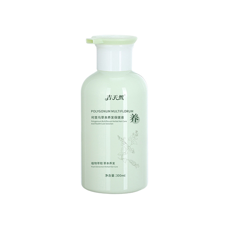 He Shou Wu Herbal Shampoo 300ml Scalp Care and Hair Cleansing for Daily Use - Image 5
