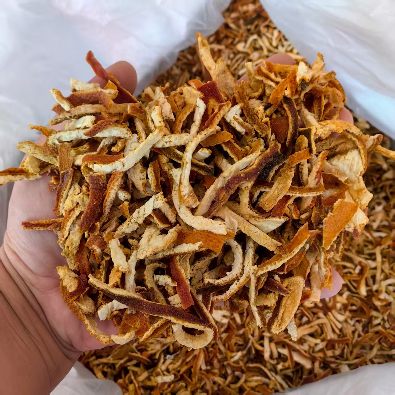 Dried Tangerine Peel Strips Chen Pi 陈皮 500g Sun Dried Citrus Peel for Tea and Cooking - Image 3