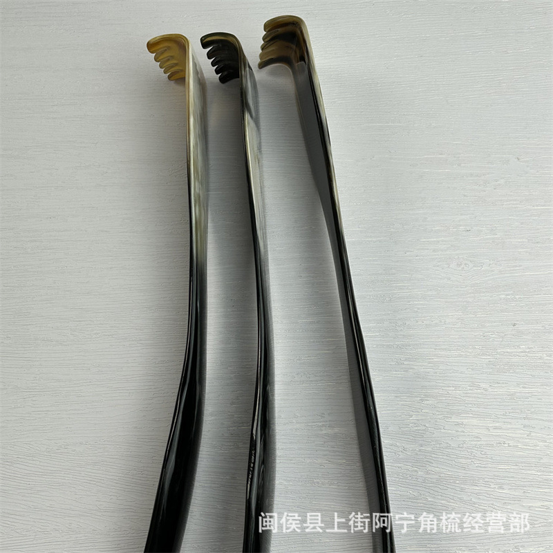 Long Handle Back Scratcher 30-40cm Extended Reach Itch Relief Tool for Elderly Self Back Care - Image 3