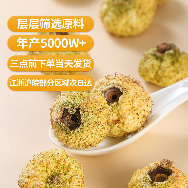Freeze-Dried Ci Li (Rosa roxburghii) — Guizhou Cili Fruit Tea, Loose Bulk 500g - Image 4