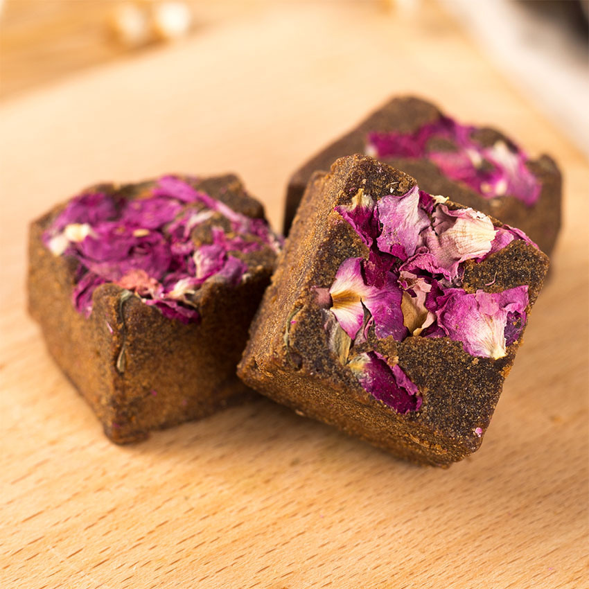Traditional Brown Sugar Blocks Hei Tang 1kg Old Cane Sugar Cubes for Tea and Cooking - Image 2