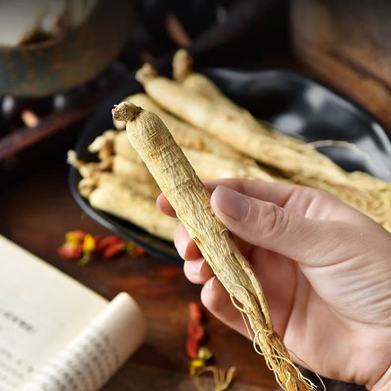 Changbai Mountain Whole Root Sun-Dried Ginseng Gift Box 40g Traditional Herbal Tonic - Image 2