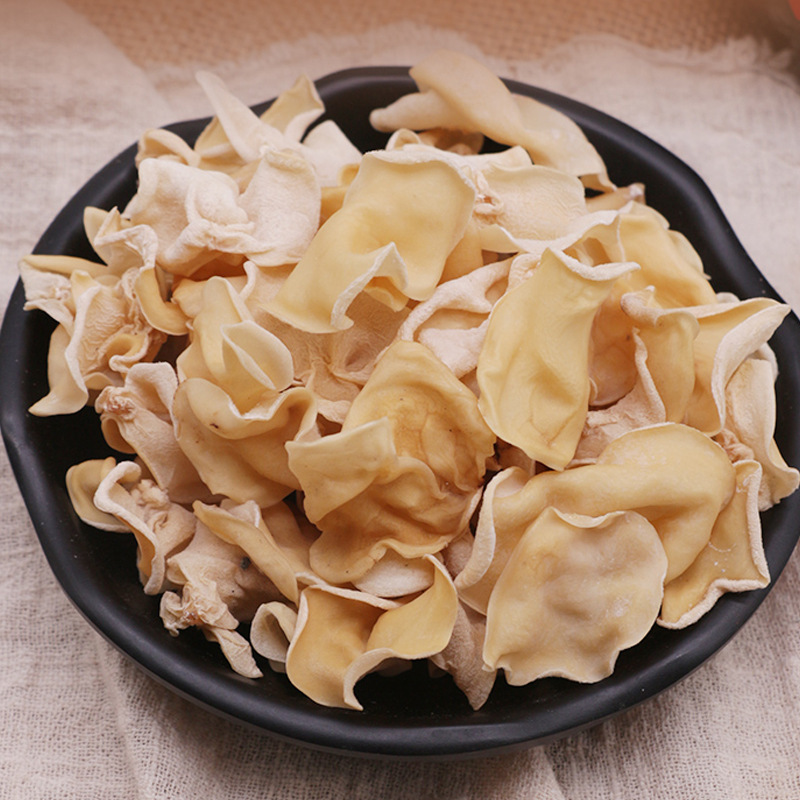 White Jade Wood Ear Mushroom Bai Yu Mu Er 50g Dried Changbai Mountain Edible Fungus for Soup and Home Cooking - Image 2