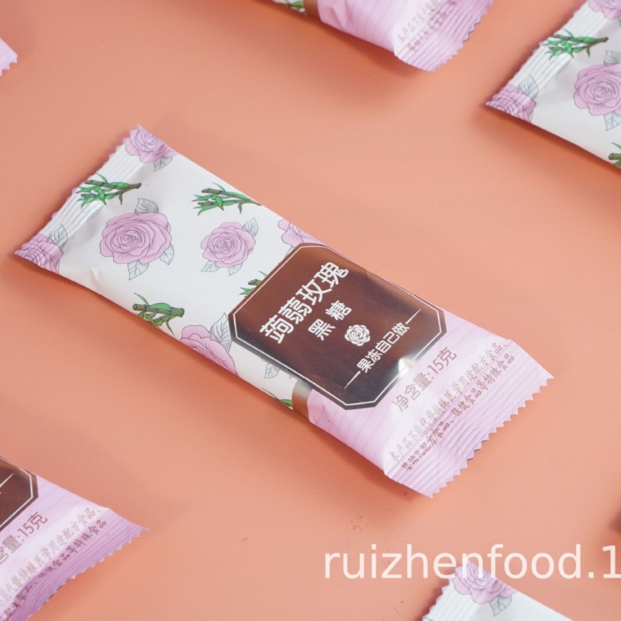 Ruzhen Brown Sugar Konjac Jelly DIY Kit with Lime and Rose 270g Box - Image 2