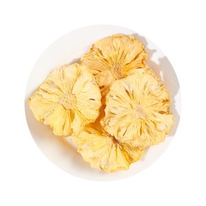 Dried Pineapple Slices (Ananas comosus) — Slow-Dried Fruit Tea & Snack, 500g