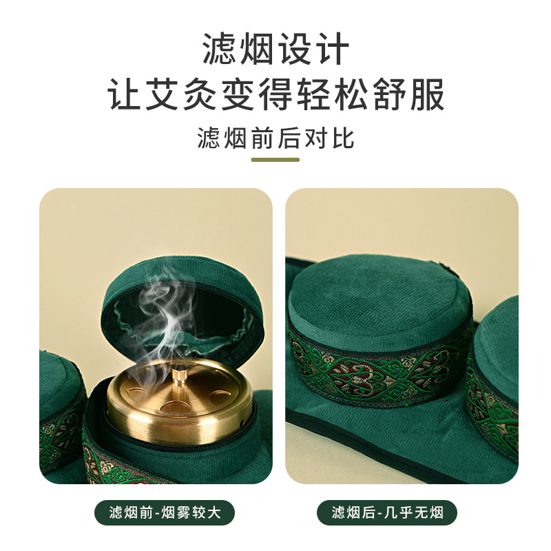 Moxa Wellness Gift Set with Mugwort Ai Cao for Body Massage Gua Sha and Shoulder Neck Spa Rituals - Image 3