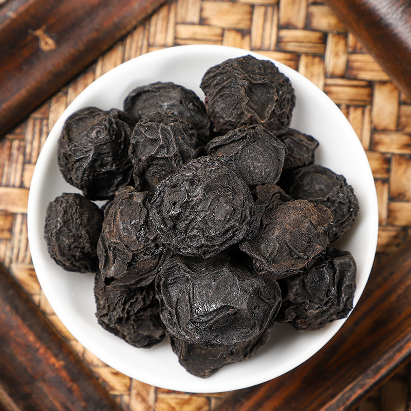 Wu Mei (Prunus mume) Dried Smoked Plum — Food-Herb for Sour Plum Drink & Herbal Tea - Image 2
