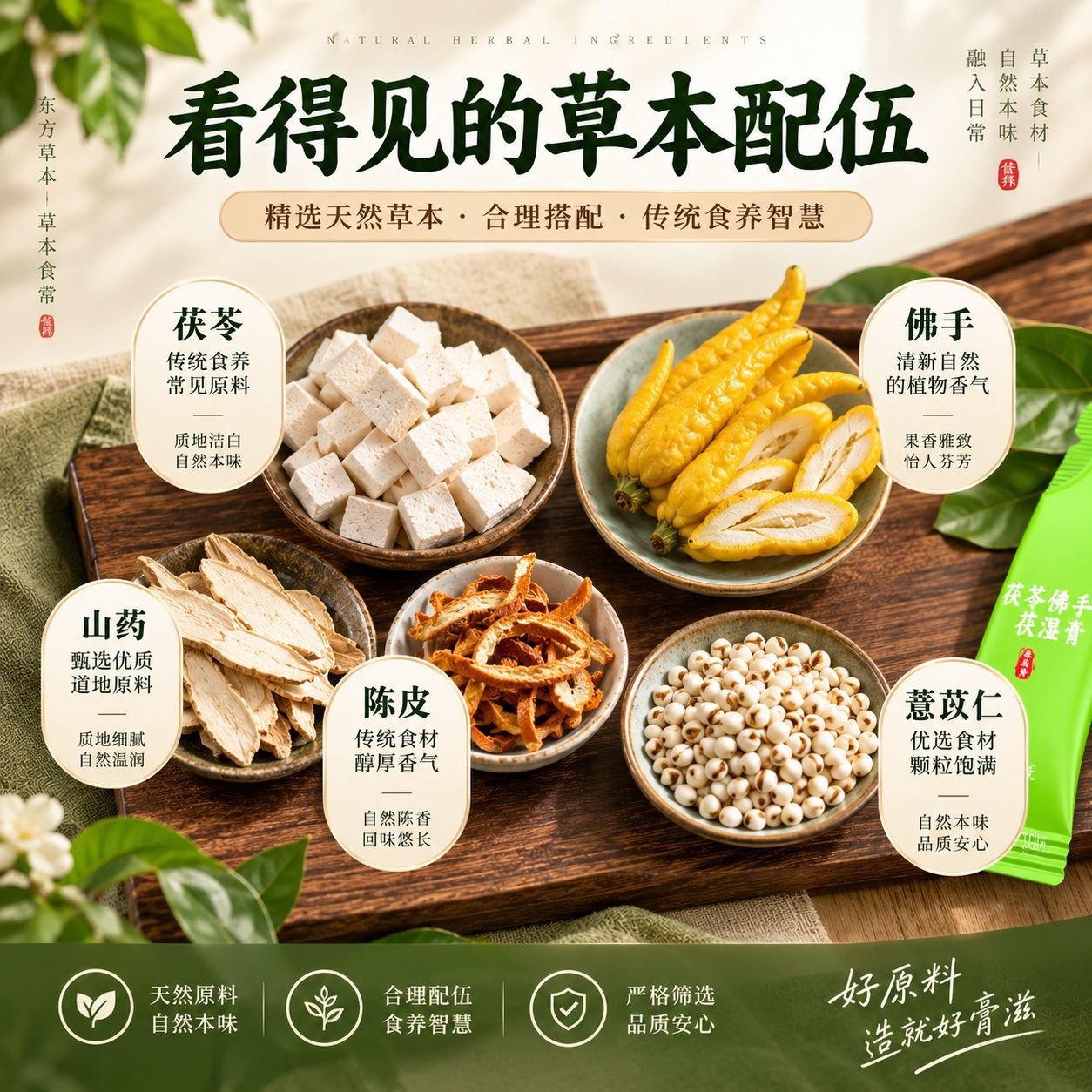 Fu Ling Gao (Poria & Wuzhimaotao Herbal Paste) — Ready-to-Eat Herbal Paste Sachets, 100g - Image 3