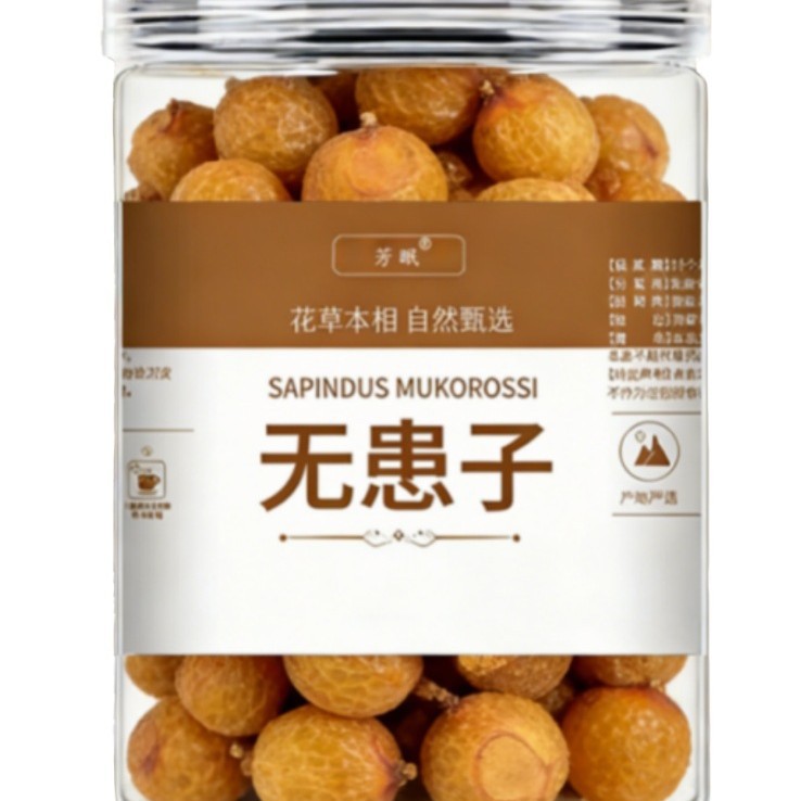 Wu Huan Zi Soapberry Dried Fruit 100g Jar Traditional Chinese Herb - Image 5