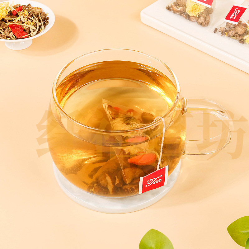 Chrysanthemum Cassia Seed Tea Bag 100g Daily Wellness Brew with Honeysuckle Goji and Burdock Root - Image 2