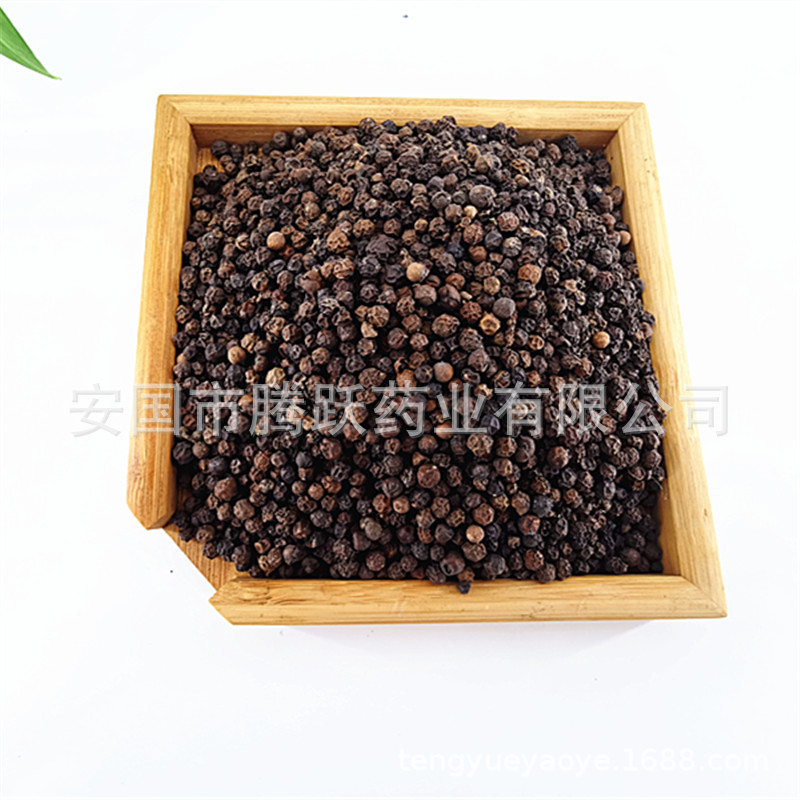 Black Pepper Whole Peppercorns Hu Jiao 中药黑胡椒 Dried Culinary Spice 1000g Bag - Image 2