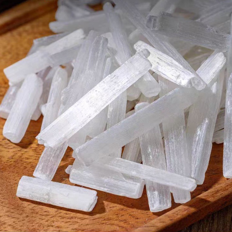 Gypsum (Shi Gao) Mineral Powder & Pieces — Raw Herb for TCM Decoction - Image 4