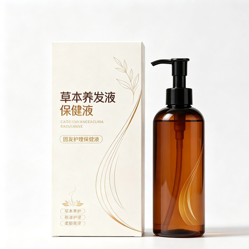 Herbal Hair Care Strengthening Liquid He Shou Wu Scalp Nourishing Serum Customizable OEM - Image 5