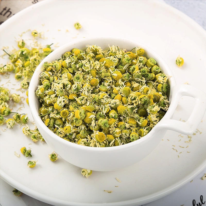 German Chamomile Flower Tea Yang Gan Ju Dried Loose Flowers 500g Bulk Herbal Infusion - Image 4