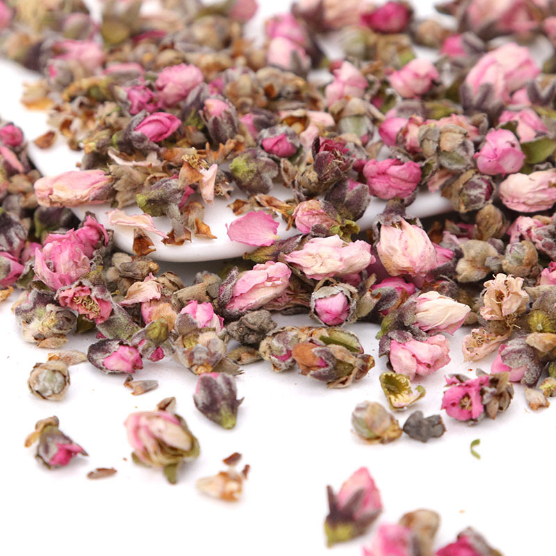 Peach Blossom Buds (Prunus persica) — Dried Flower Tea & Food Herb, 500g - Image 4